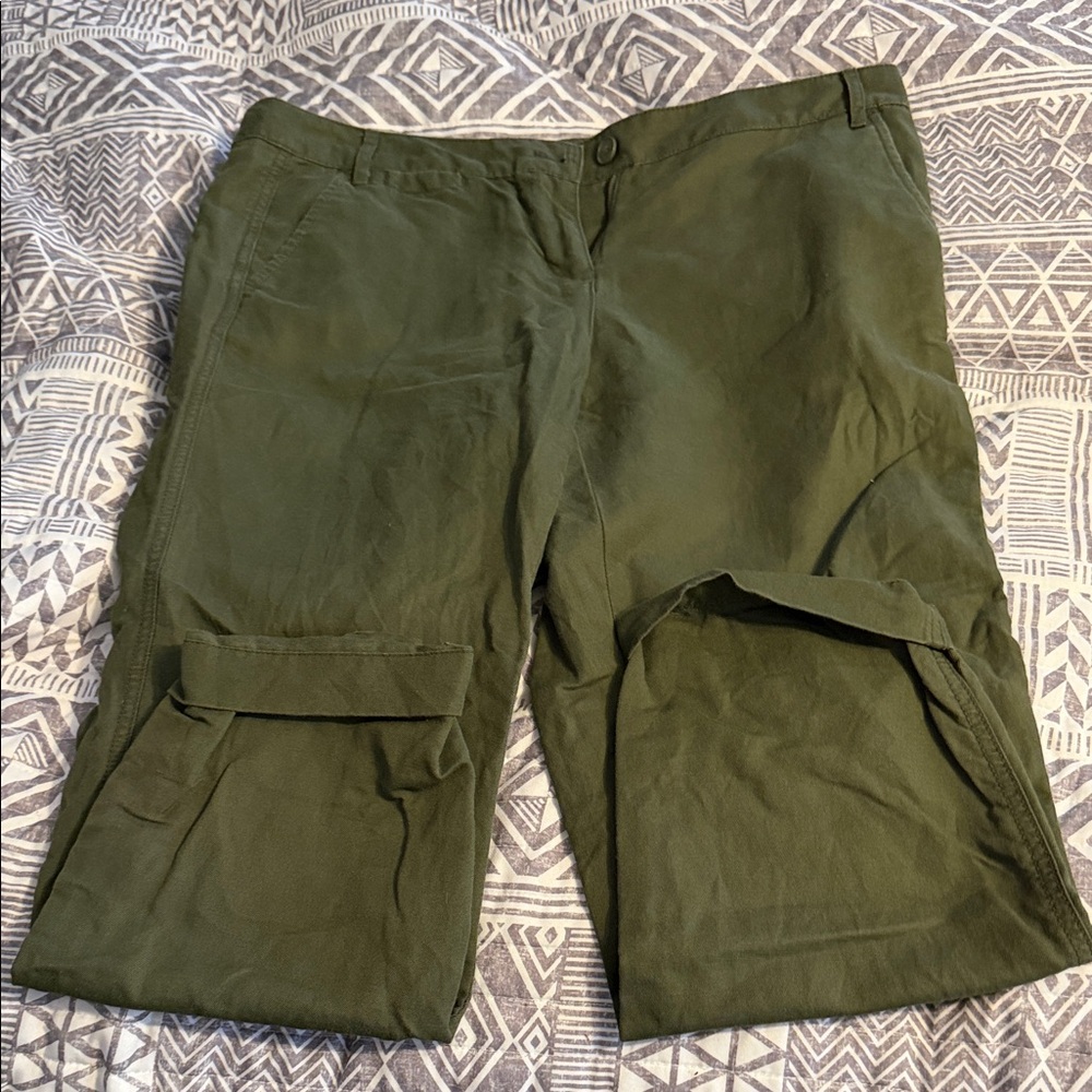 Ann Taylor Loft Dark Green Pants